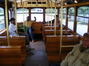 Metra Trolley Bus Interior